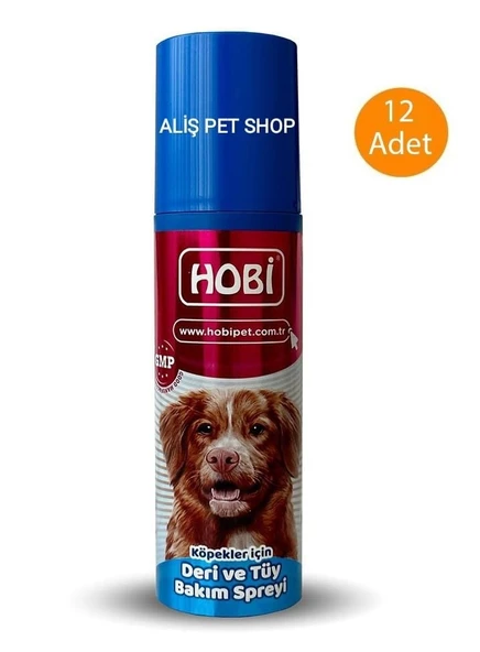 Hobi Köpekler İçin Deri Ve Tüy Bakım Spreyi 200 ml X 12 Adet ürün görseli 1