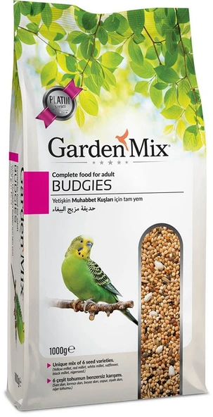GARDENMİX PLATİN MUHABBET YEMİ 1kg ürün görseli 1