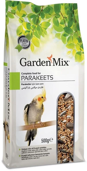 GARDENMİX PLATİN PARAKET YEMİ 500g ürün görseli 1