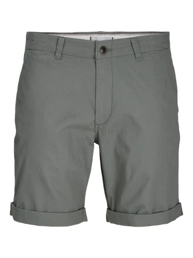 JACK JONES Erkek Haki Chino Şort 12182549 ürün görseli 1