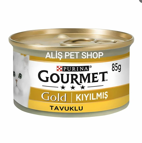 Gourmet Gold Kıyılmış Tavuklu Yetişkin Kedi Konservesi 85gr X 24 Adet ürün görseli 1