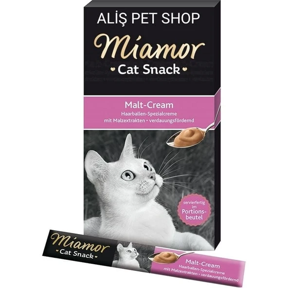 Miamor Cream Malt Kedi Ödülü 6x15 Gr ürün görseli 1