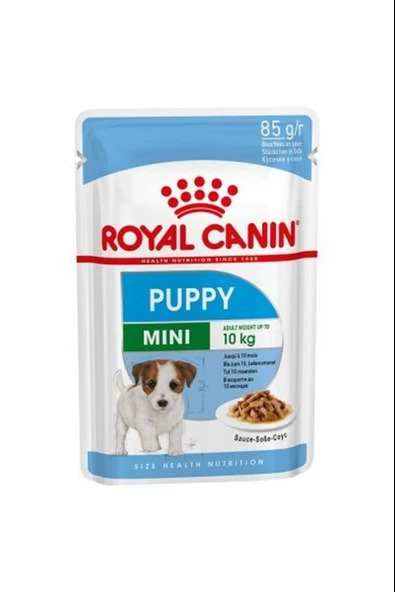 Royal Canin Mini Puppy Pounch Yavru Köpek Yaş Maması 12x85gr ürün görseli 1