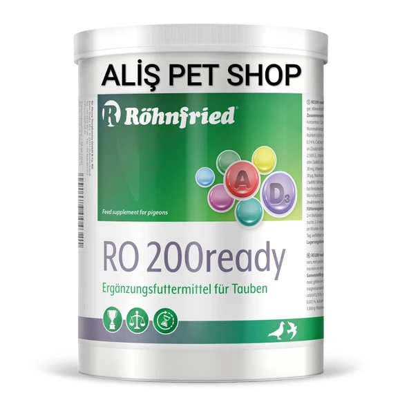 Röhnfried RO200 Probiyotik Elektrolit AminoAsit Karışım 600g ürün görseli 1