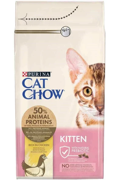 PURİNA Cat Chow Tavuklu Yavru Kedi Maması 15 kg ürün görseli 1