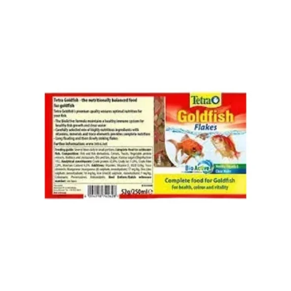 Tetra Gold Fish Süs Balığı Yemi 12 Gr - Resim 2