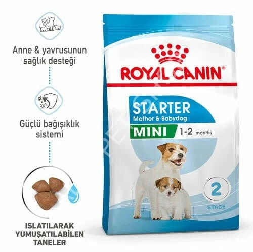 Royal Canin Mini Starter Küçük Irk Anne ve Yavru Köpek Maması 4 Kg ürün görseli 1