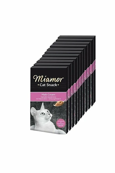 Miamor Cream Malt Kedi Ödülü 6 x 15 Gr 11’li ürün görseli 1