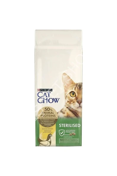 Purina Cat Chow Tavuk Etli Kısırlaştırılmış Kedi Maması 15 Kg ürün görseli 1