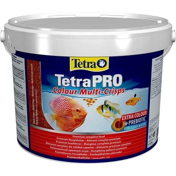 Tetra Pro Colour Cips Balık Yemi 10 Lt / 2100 Gr ürün görseli 1
