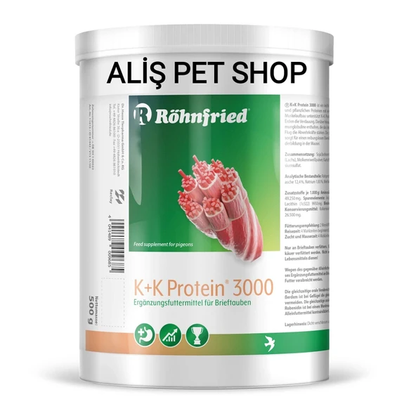 Röhnfried K+K Eiweib 3000 Protein Konsantresi 500 Gr ürün görseli 1