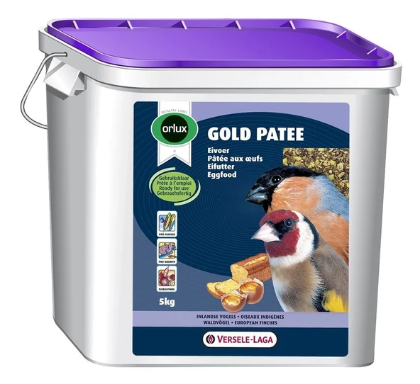 Versele Laga Orlux Gold Mor Kapak Patee Ballı Böcekli Karidesli Mama 5 kg ürün görseli 1