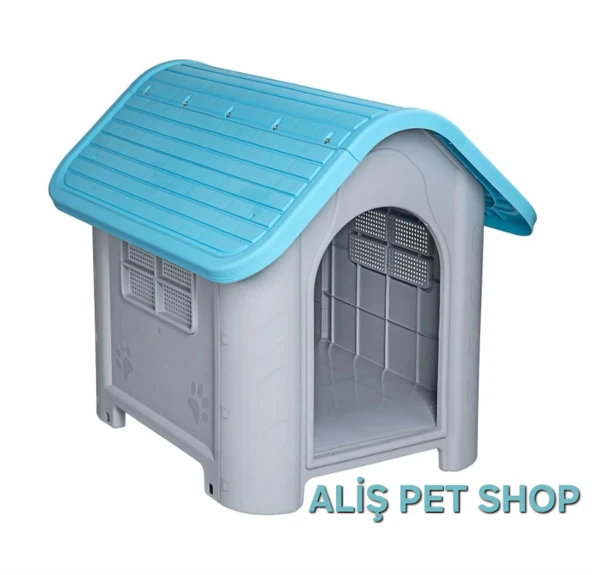 ALİŞPET KÖPEK EVİ KAPISIZ  86x66x71 ürün görseli 1
