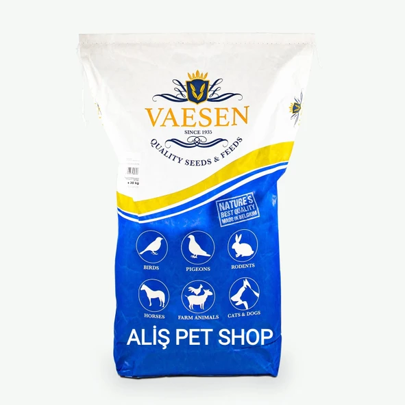 VAESEN Mix 10 Perillalı Şalgamsız Ve Yulafsız Karışık Kanarya Yemi 20 Kg ürün görseli 1