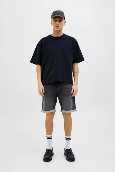 JACK JONES Erkek Siyah Shorts 12269501 ürün görseli 1