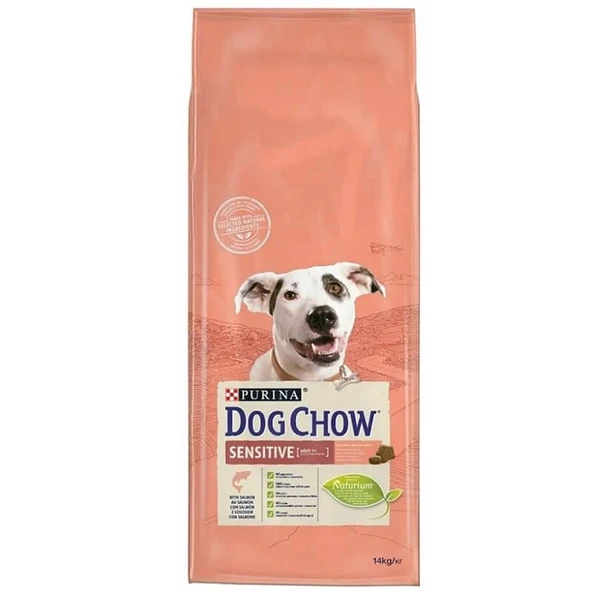 Dog Chow Somonlu Hassas Yetişkin Köpek Maması 14 Kg ürün görseli 1