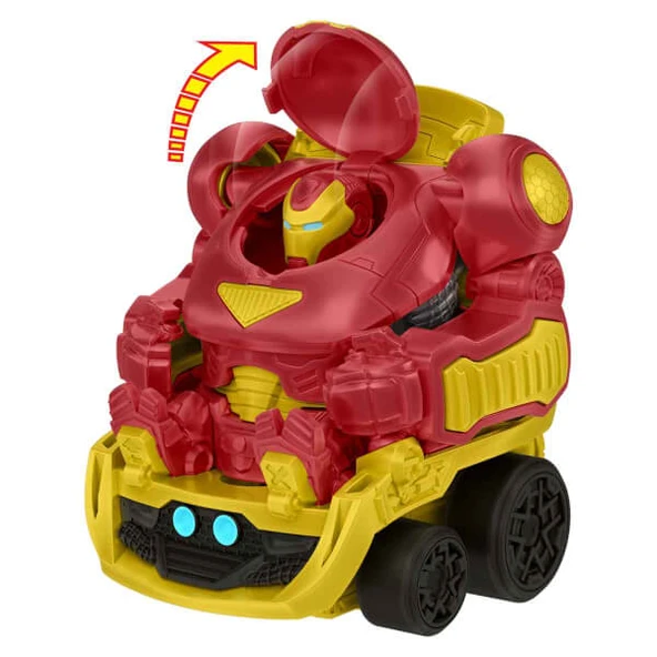 Hot Wheels Racerverse Hulkbuster Tır HRY02 - Resim 3