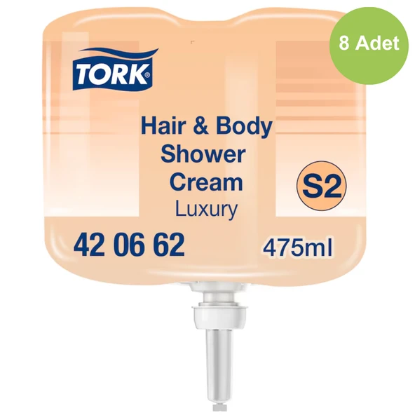 Tork Luxury Argan Yağlı Saç ve Vücut Sıvı 475 Ml. x 8 Adet (420662) ürün görseli 1