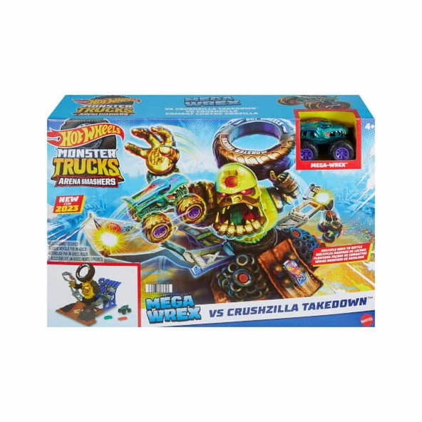 Hot Wheels Monster Trucks Arena'da Şampiyonluk Mücadelesi Oyun Seti HPN71 ürün görseli 1