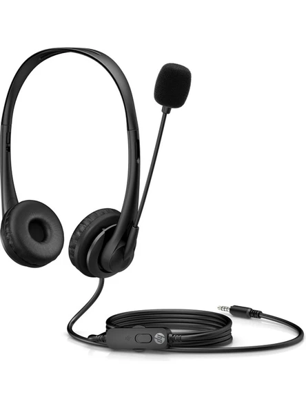 Kablolu Stereo Mikrofonlu 3.5mm Aux Kulaklık Siyah 428H6AA ürün görseli 1