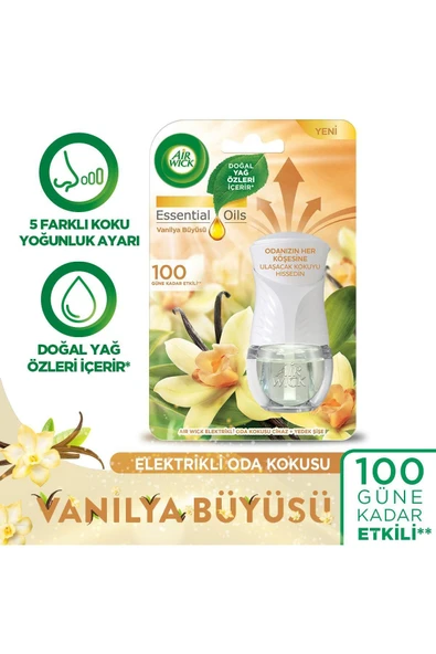 Air Wick Elektrikli Oda Kokusu Kit Vanilya - 1 Cihaz 1 Koku ürün görseli 1