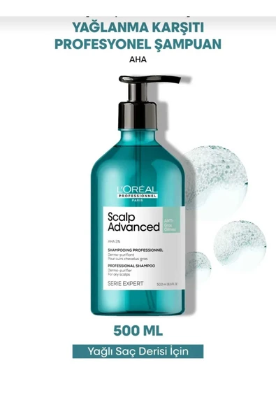 Loreal Serie Expert Scalp Advanced Anti Grass Şampuan 500ml ürün görseli 1