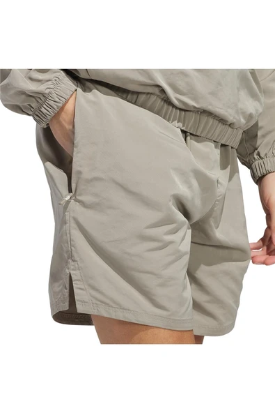 adidas Erkek Bej  Şort ADI BB WV SHORT JC7842 - Resim 8