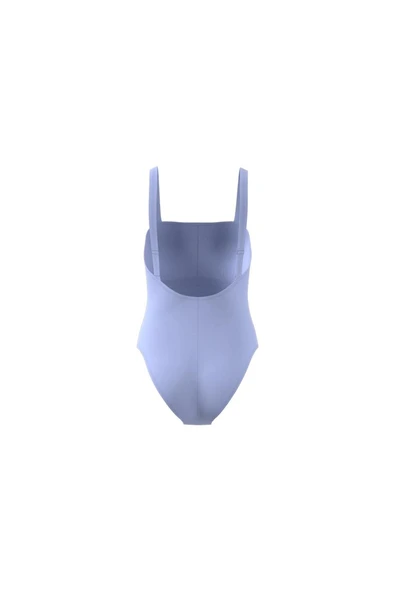 adidas Kadın  Mor  Mayo ICONISEA SWIMSU JF6330 - Resim 12