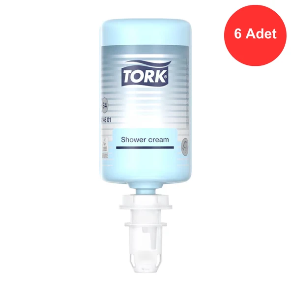Tork El, Saç ve Vücut Banyo Duş Kremi 1 Litre x 6 Adet (424601) ürün görseli 1