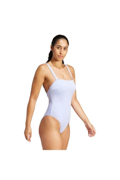 adidas Kadın  Mor  Mayo ICONISEA SWIMSU JF6330 - Resim 3