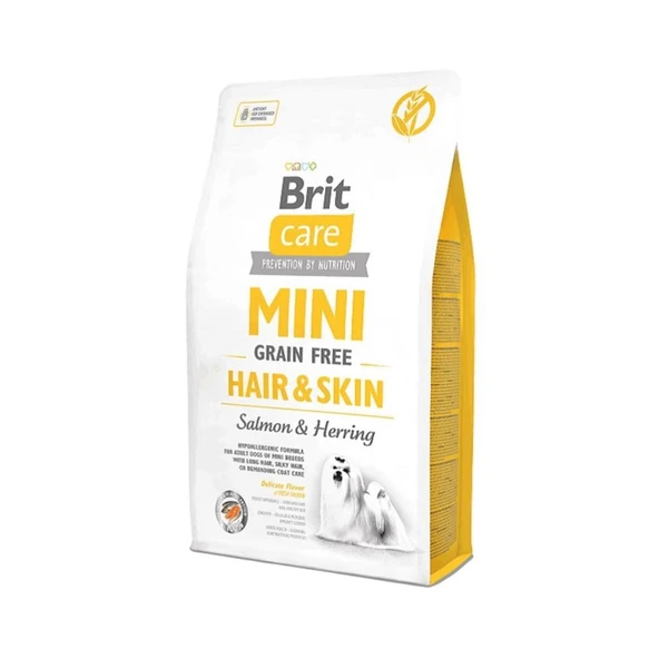 Brit Care Tahılsız Hair Skin Ringa ve Somonlu Köpek Maması 7kg ürün görseli 1