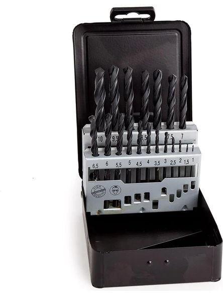 MİLWAUKEE METAL MATKAP UCU SET HSS-R 19 PARÇA ürün görseli 1