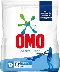 Omo Active Fresh Toz Çamaşır Deterjanı Beyazlar 4 KG ürün görseli 1