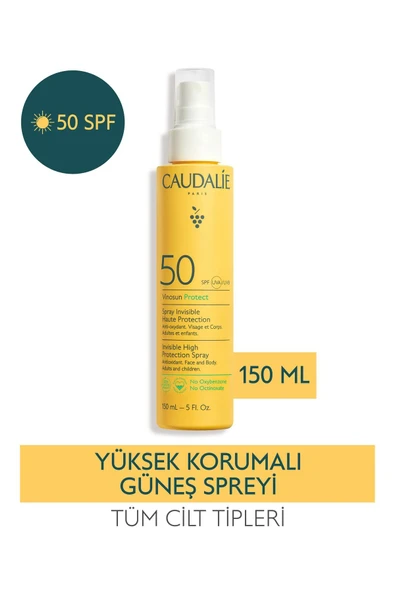 Caudalie Vinosun Protect Spf 50 Güneş Spreyi 150 ml ürün görseli 1