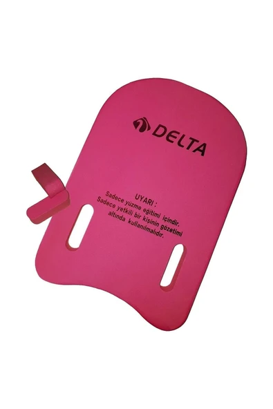 Delta Yüzme Tahtası Yüzücü Tahtası Yüzücü Eğitim Tahtası Kickboard-Pembe ürün görseli 1