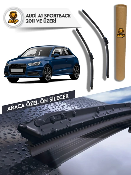 Audi A1 Muz Silecek Takımı 2011 ve Üzeri 60x40-A ürün görseli 1