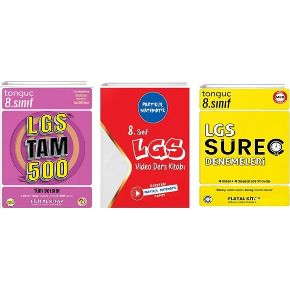 8. Sınıf Lgs Tam 500+8. Sınıf Lgs Video Ders Kitabı+8. Sınıf Lgs Süreç Denemeleri ürün görseli 1