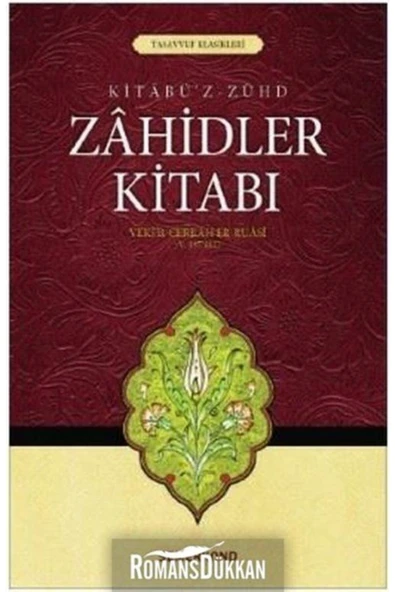 Zahidler Kitabı | Veki B.Cerrah Er-Ruasi ürün görseli 1
