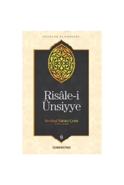 Risalei Ünsiyye | Mevlana Yakubi Çerhi ürün görseli 1