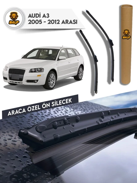 Audi A3 Muz Silecek Takımı (2005-2012) 60x48-A ürün görseli 1