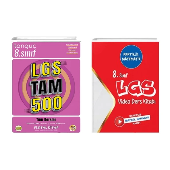 8. Sınıf Lgs 500 Tam Tüm Dersler+8. Sınıf Lgs Video Ders Kitabı ürün görseli 1
