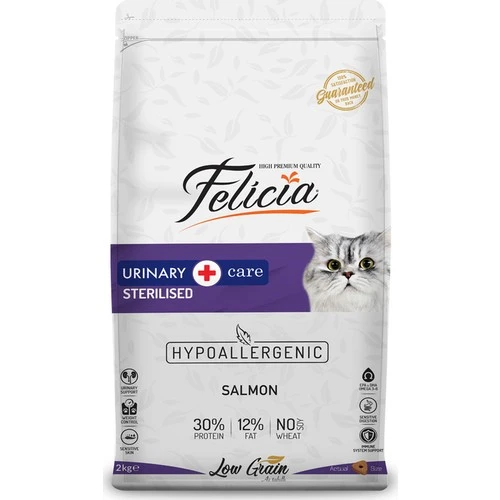 Felicia Kısırlaştırılmış  Somonlu Kedi Maması 2 kg ürün görseli 1