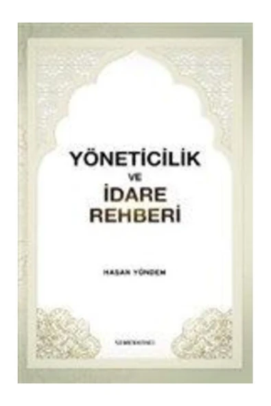 Yöneticilik ve İdare Rehberi | Hasan Yöndem ürün görseli 1