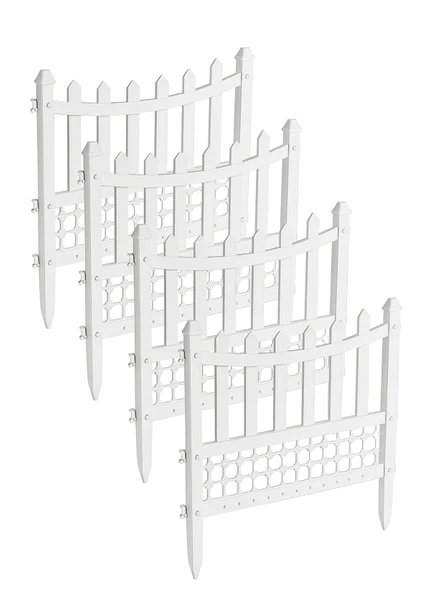 Elit Plastik Bahçe Çiti 4'lü Set 55x40 Cm - Resim 9