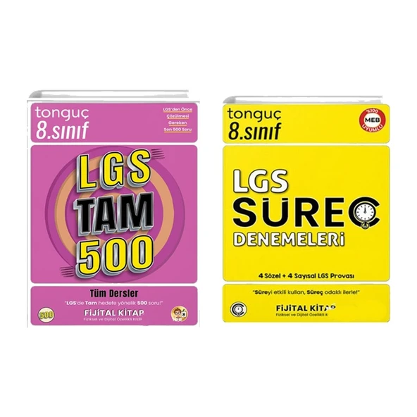 8. Sınıf Lgs Süreç Denemeleri+ Lgs Tam 500 Tüm Dersler ürün görseli 1
