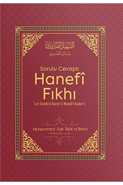 Sorulu Cevaplı Hanefi Fıkhı | Muhammed Aşık İlahi El-Berni ürün görseli 1