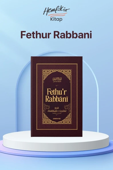 Fethur Rabbani | Şeyh Abdülkadir Geylani ürün görseli 1