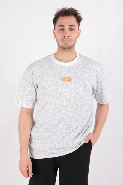 Cazador 4176 Erkek Bisiklet Yaka T-shirt ürün görseli 1