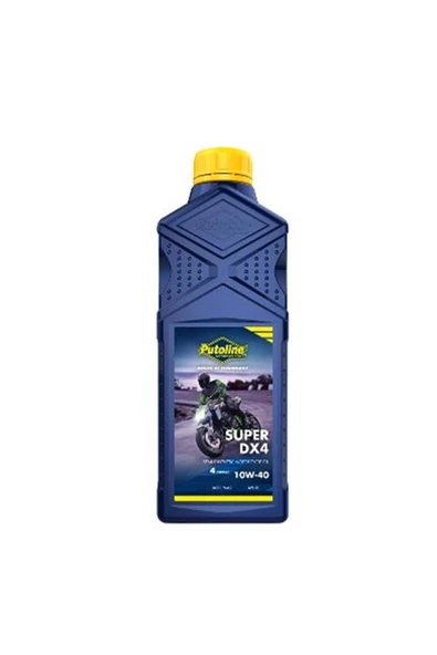 PUTOLINE 1 Litre Bottle Super Dx4 10w-40 Motosikler Yağı ürün görseli 1