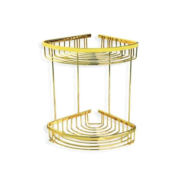 SARAY OVAL 2 Lİ KÖŞELİK 22*22 (GOLD) ürün görseli 1
